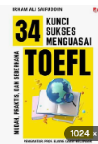 Image of 34 Kunci Sukses Menguasai TOEFL