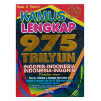 Image of Kamus lengkap 975 trilyun: Inggris-Indonesia, Indonesia-Inggris