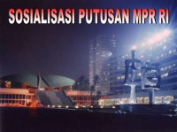Image of Sosialisasi Putusan MPR RI